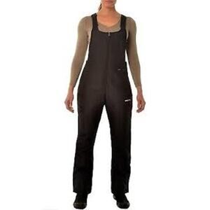 Arctix Women’s Insulated Snow Bib Overalls Black Size Small S Regular 5K